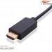 Yellow-Price High Speed HDMI Cable with One 270 Degree Elbow 15 Feet - 3D and 4K Resolution Ready